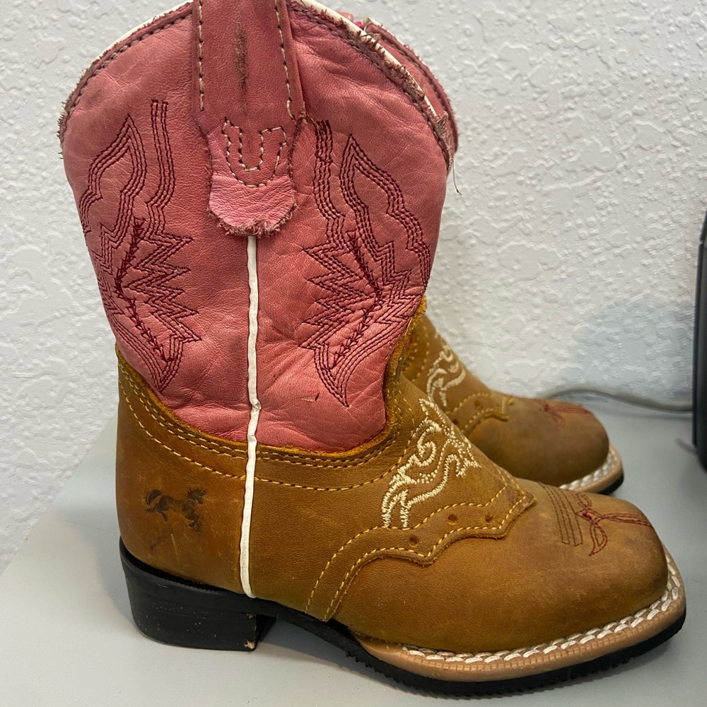 NWOT Texas Gold toddler cowgirl boots